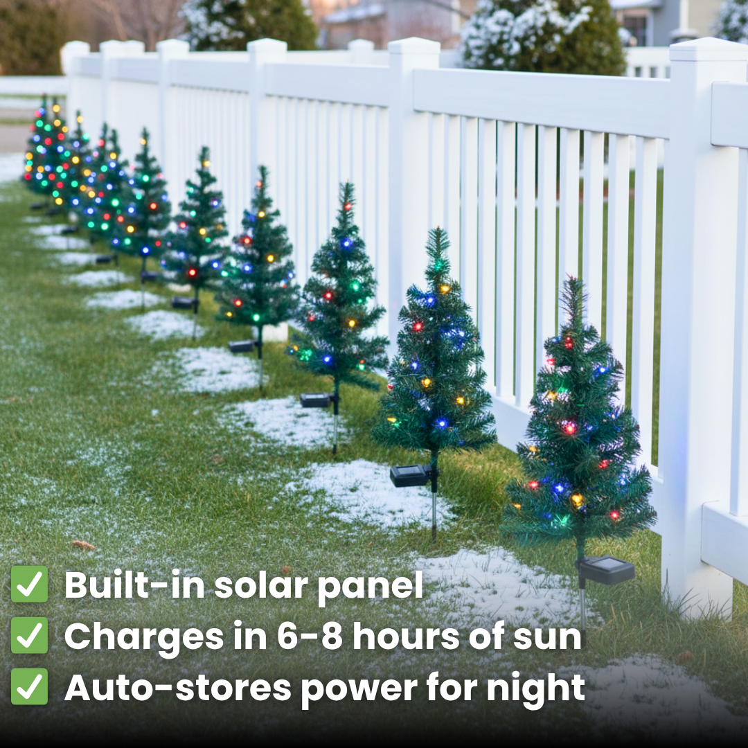 SolarGlow™ Christmas Trees