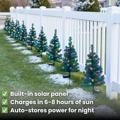 SolarGlow™ Christmas Trees