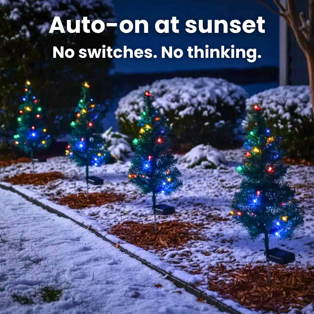 SolarGlow™ Christmas Trees