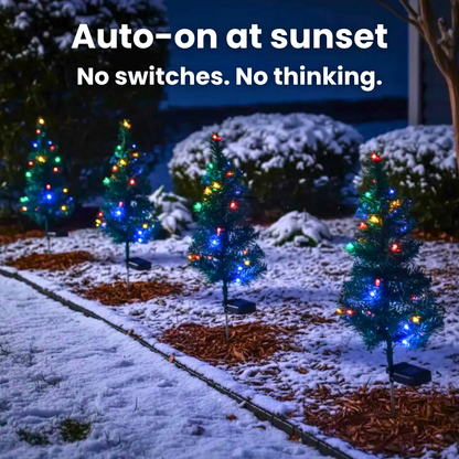 SolarGlow™ Christmas Trees
